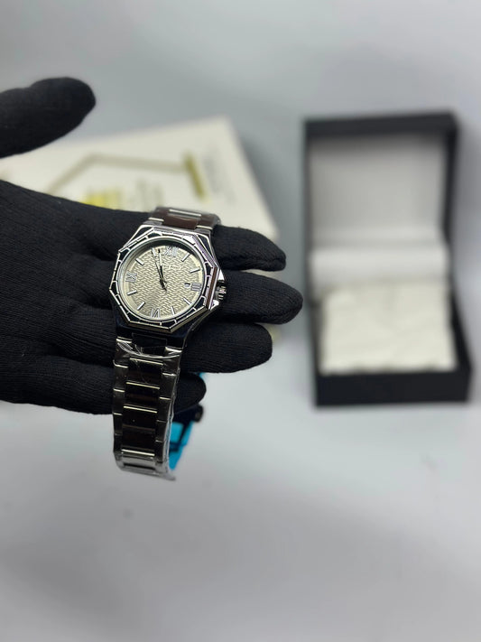 Universe Point Premium Quality Unique Watch For Men in Silver